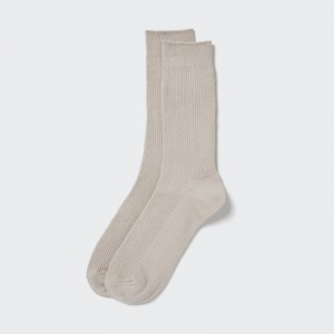 Men Uniqlo Colorful 50 Socks Brown | 9213732