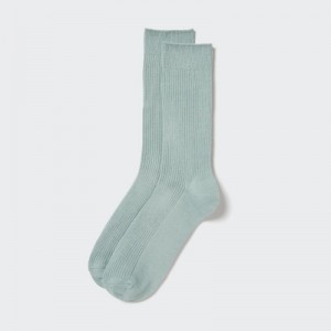 Women Uniqlo Colorful 50 Socks Green | 3503746