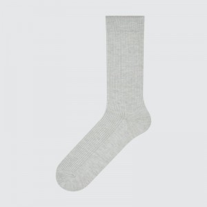 Women Uniqlo Colorful 50 Socks Grey | 2914153