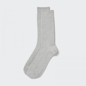Women Uniqlo Colorful 50 Socks Grey | 8567869