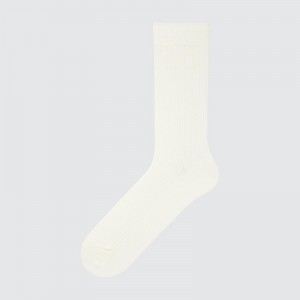 Women Uniqlo Colorful 50 Socks White | 2305217