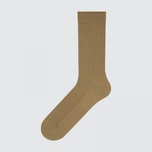 Women Uniqlo Colorful 50 Socks Yellow | 7404560