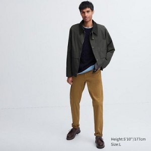 Women Uniqlo Ultra Stretch Color Jeans Brown | 5077835