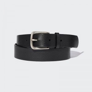 Women Uniqlo Vintage Belts Black | 7269795