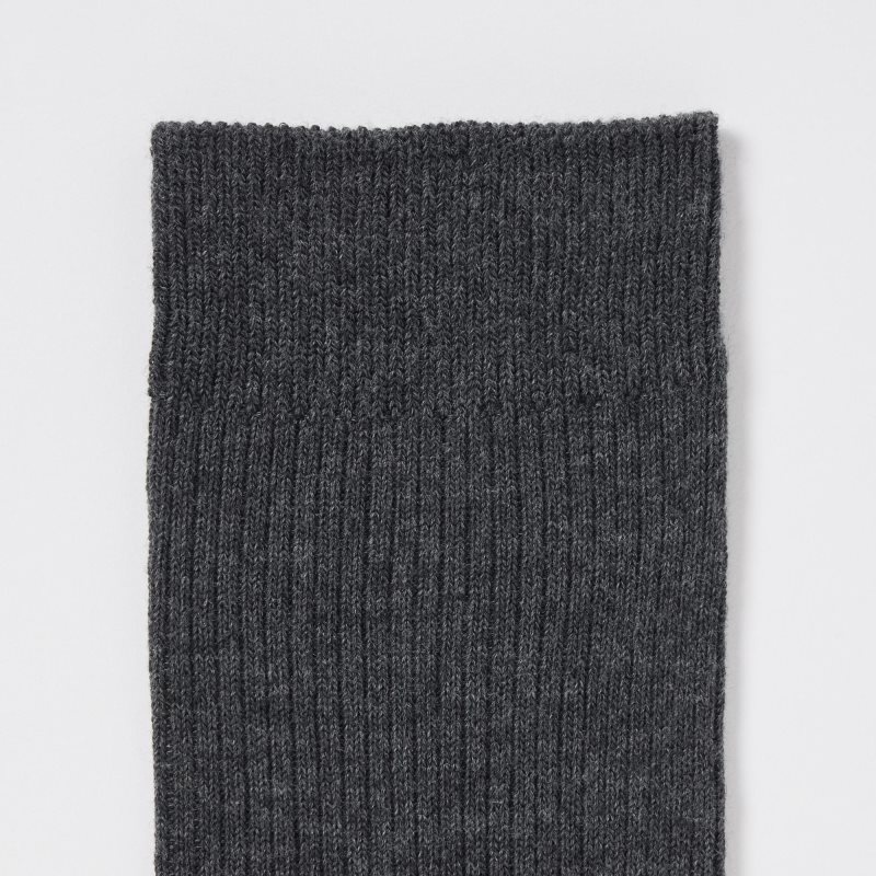 Men Uniqlo Colorful 50 Socks Grey | 2665810