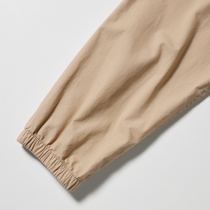 Men Uniqlo Cotton Parka Beige | 4378967