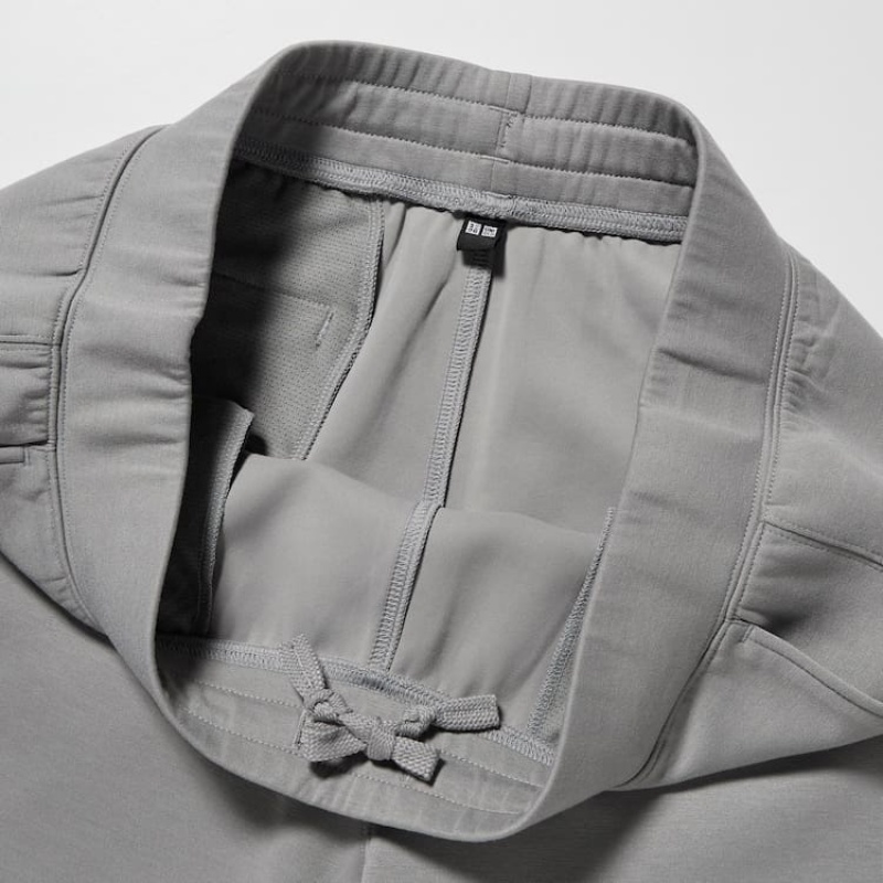Men Uniqlo Dry Stretch Jogger Pants Grey | 5270632