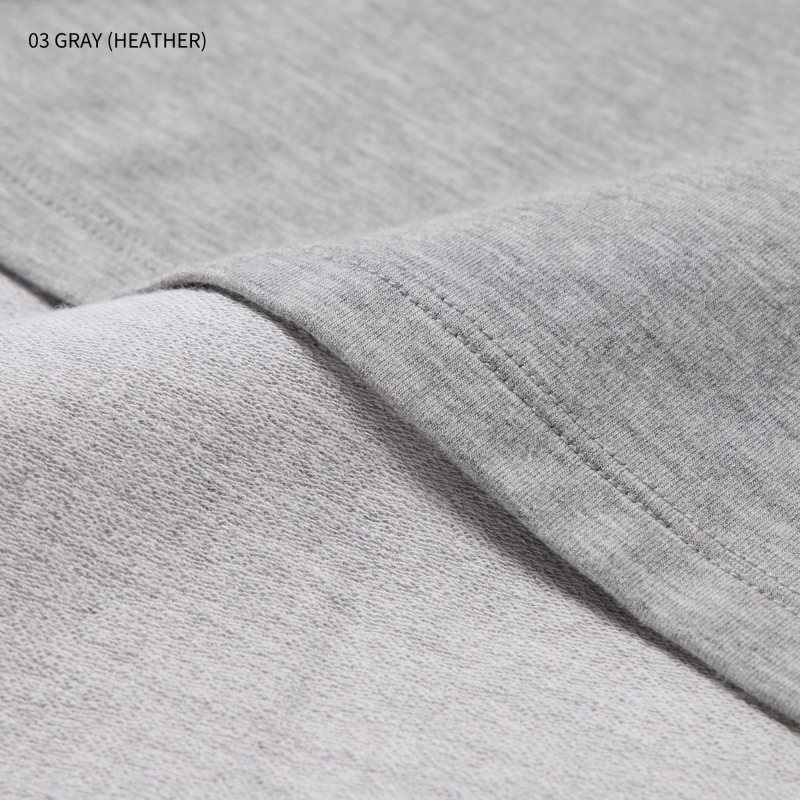 Men Uniqlo Heattech Cotton Crew Neck Extra Warm T Shirts Grey | 2517605