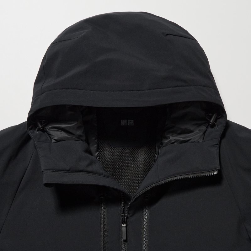 Men Uniqlo Hybrid Down 3d Cut Parka Grey | 2001692