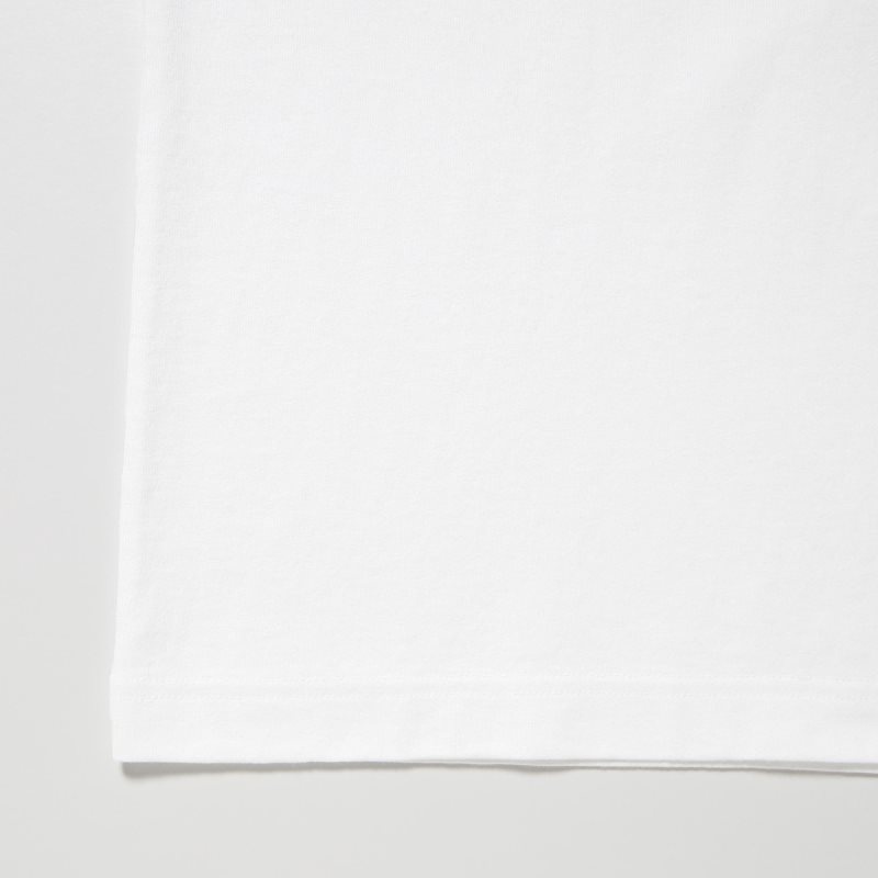 Men Uniqlo L.A. Eats Ut Oversized Short-sleeve Graphic Burger She Wrote T Shirts White | 4179607