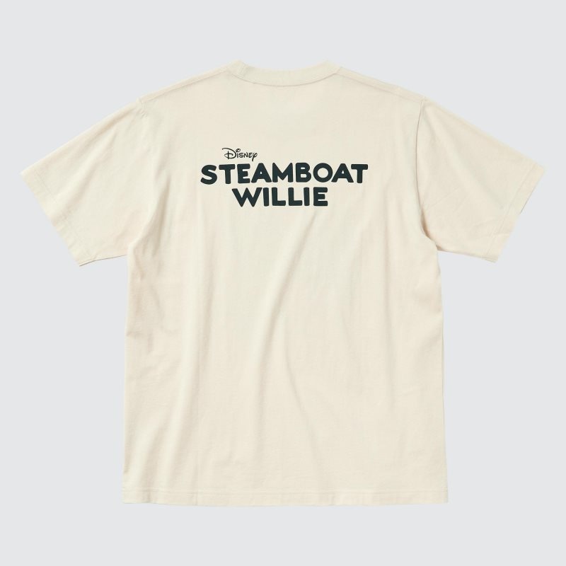 Men Uniqlo Magic For All Favorites Ut Short-sleeve Graphic T Shirts Beige | 3677732
