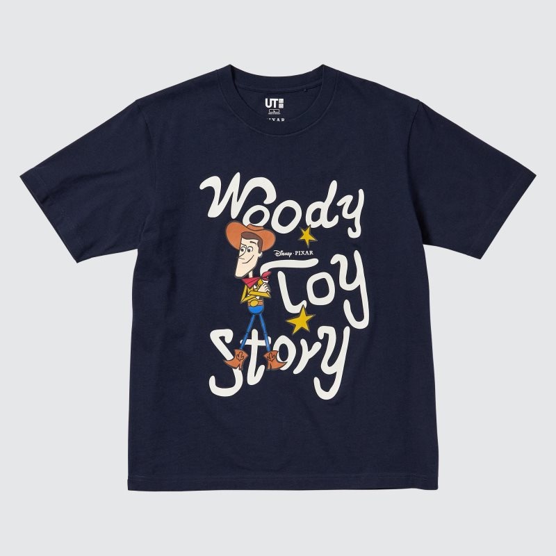 Men Uniqlo Magic For All Timeless Favorites Ut Short-sleeve Graphic T Shirts Navy | 8314921