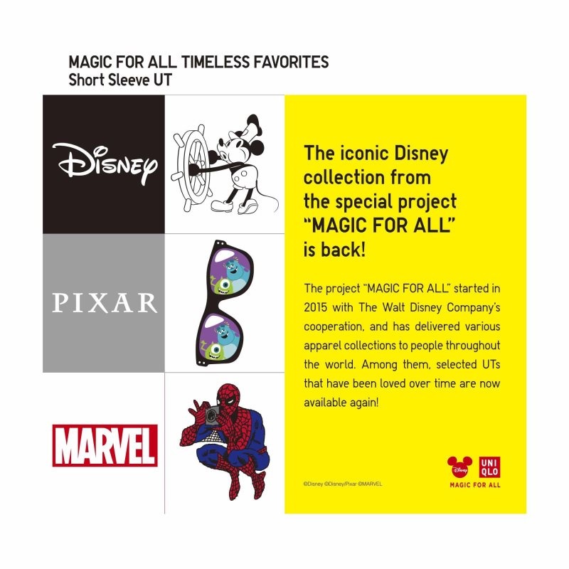 Men Uniqlo Magic For All Timeless Favorites Ut Short-sleeve Graphic T Shirts Navy | 8314921
