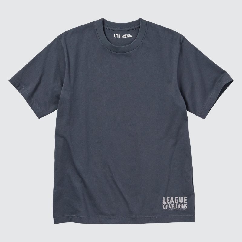 Men Uniqlo My Hero Academia Ut Short-sleeve Graphic T Shirts Grey | 8874487