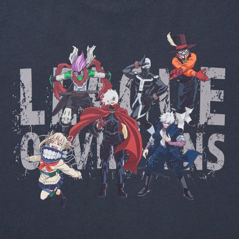 Men Uniqlo My Hero Academia Ut Short-sleeve Graphic T Shirts Grey | 8874487