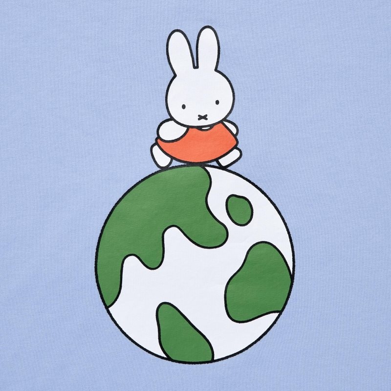Men Uniqlo Peace For All Dick Bruna Short-sleeve Graphic T Shirts Blue | 2874678