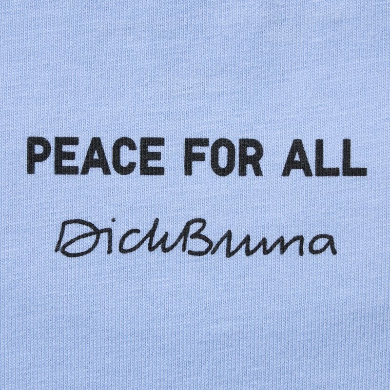 Men Uniqlo Peace For All Dick Bruna Short-sleeve Graphic T Shirts Blue | 2874678