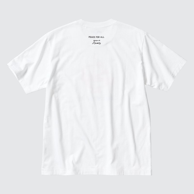 Men Uniqlo Peace For All Ut Tadao Ando Short-sleeve Graphic T Shirts White | 8443907