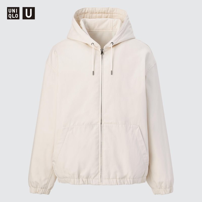 Men Uniqlo U Zip-up Jackets Black | 1992156