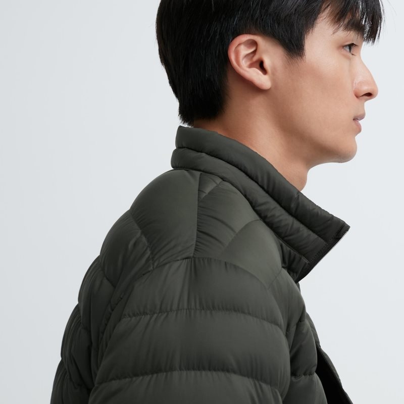 Men Uniqlo Ultra Light Down Jackets Brown | 1237939