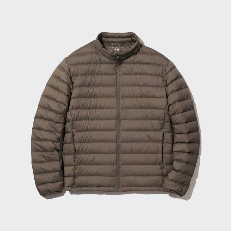 Men Uniqlo Ultra Light Down Jackets Brown | 1237939