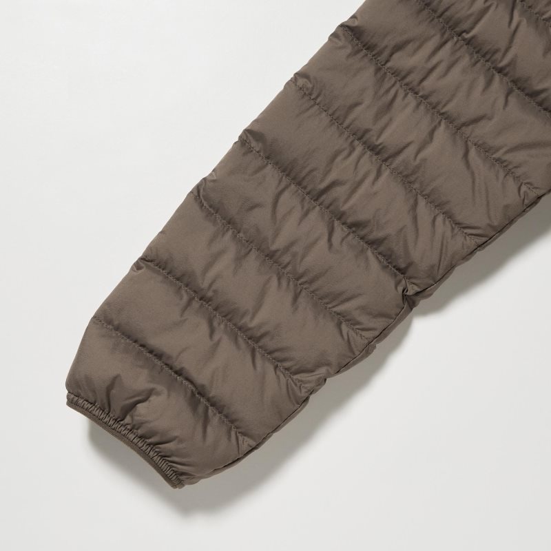 Men Uniqlo Ultra Light Down Jackets Brown | 1237939