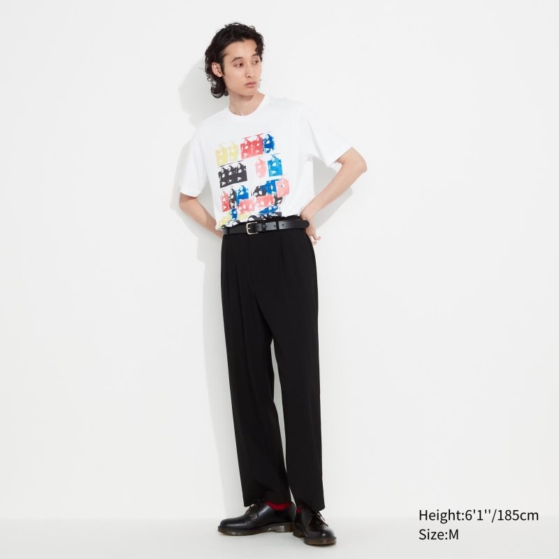 Men Uniqlo Ut Archive Ut Short Sleeve Graphic Andy Warhol T Shirts White | 7112410