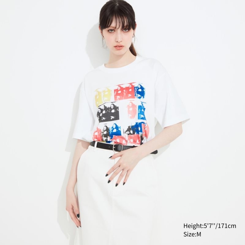 Men Uniqlo Ut Archive Ut Short Sleeve Graphic Andy Warhol T Shirts White | 7112410