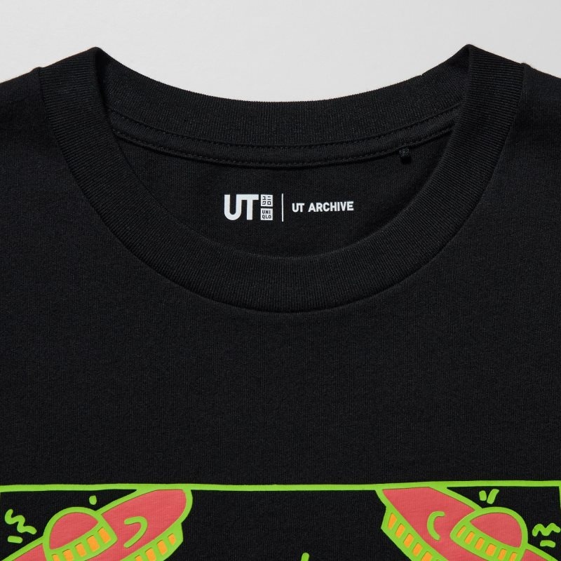 Men Uniqlo Ut Archive Ut Short Sleeve Graphic Keith Haring T Shirts Black | 4167291