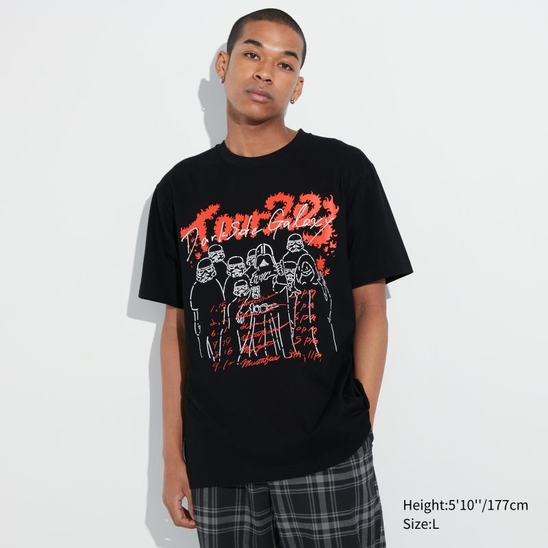 Men Uniqlo Utgp2023: Magic For All Ut Short-sleeve Graphic Takashi Miyahira T Shirts Black | 9881520
