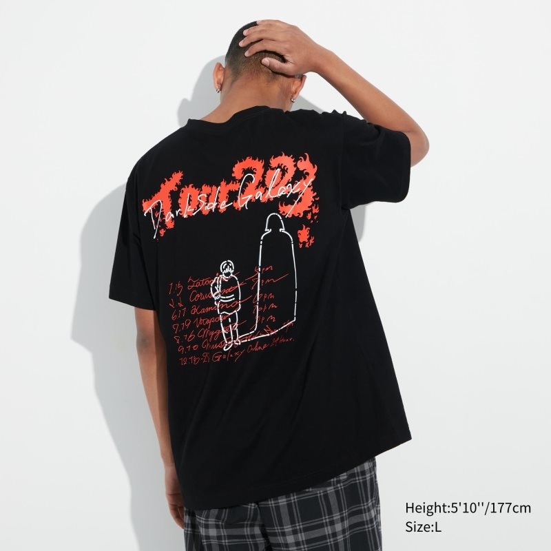 Men Uniqlo Utgp2023: Magic For All Ut Short-sleeve Graphic Takashi Miyahira T Shirts Black | 9881520