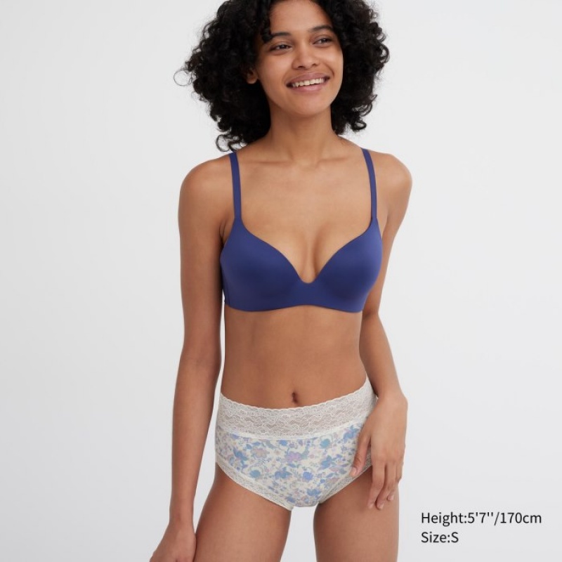 Women Uniqlo High-Rise Briefs Grey | 9897586