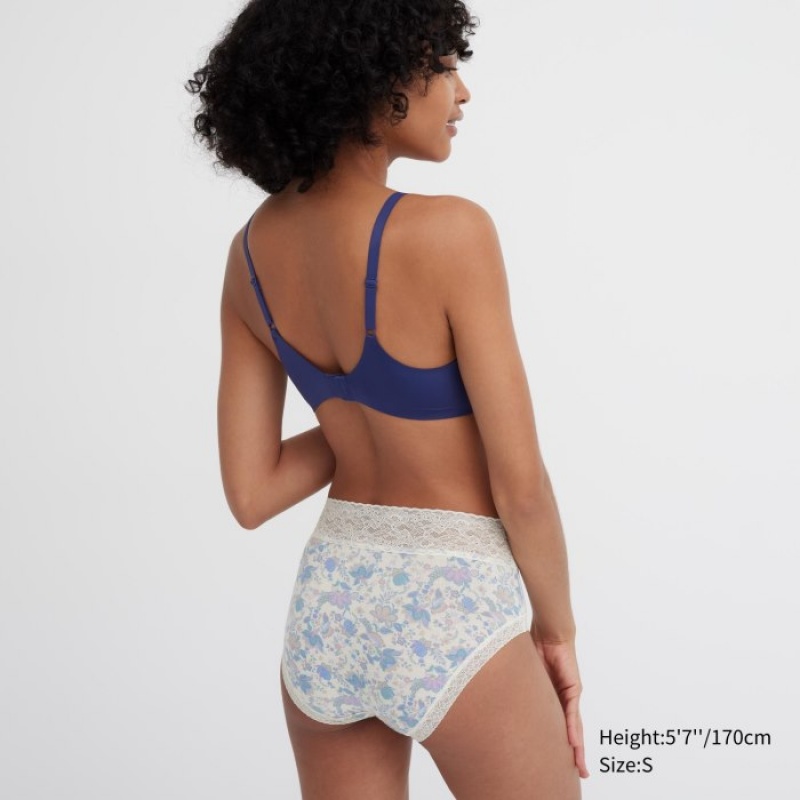Women Uniqlo High-Rise Briefs Grey | 9897586