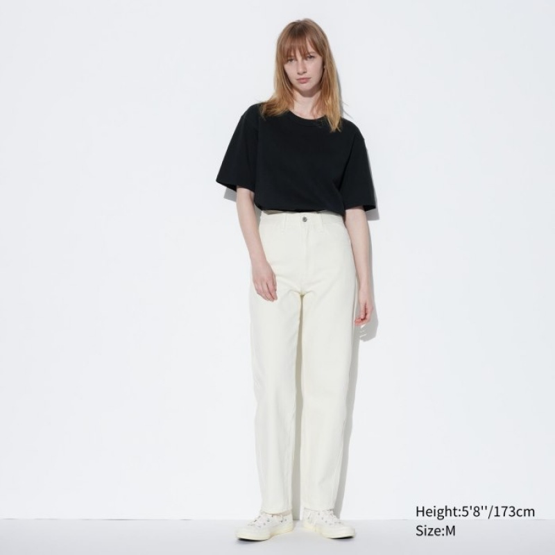 Women Uniqlo U Crew Neck Short-sleeve T Shirts Red | 849261