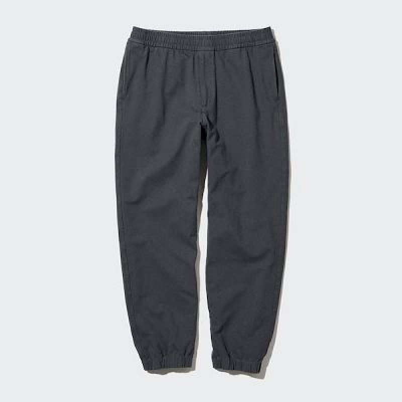 Women Uniqlo Washed Jersey Joggers Grey | 1636085